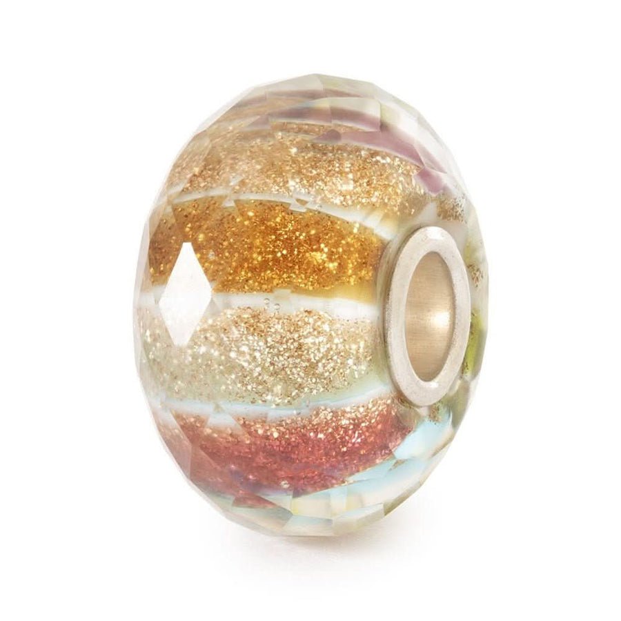 Christmas Star Glow Faceted Bead TGLBE-30152