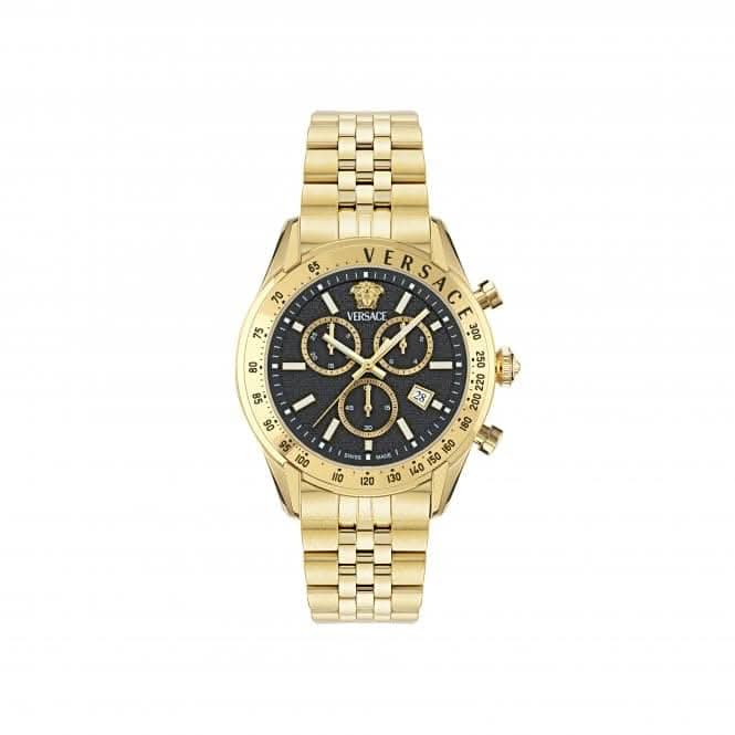 Versace Chrono Master Black Sapphire Watch VE8R00624