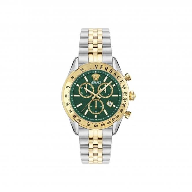 Versace Chrono Master Green Sapphire Watch VE8R00524