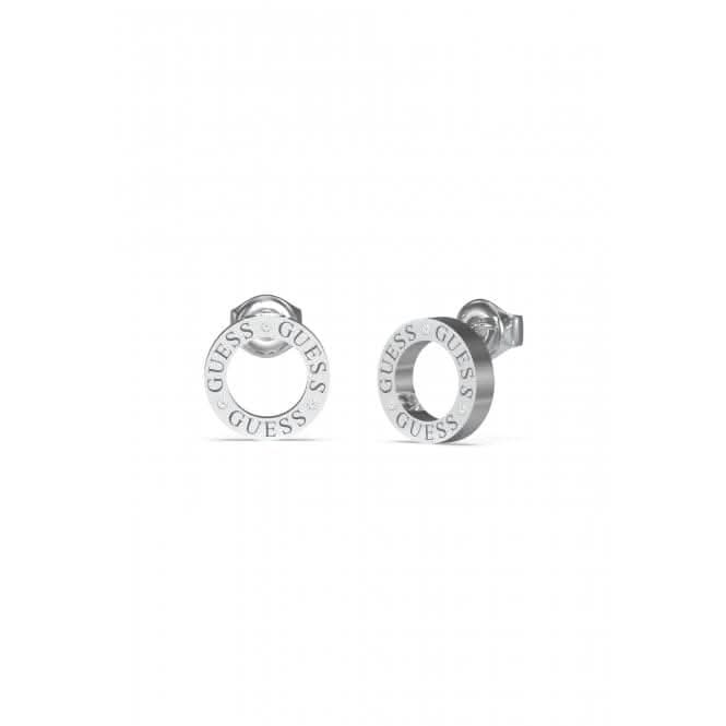 Circle Lights 14mm Logo Earrings UBE03173RH