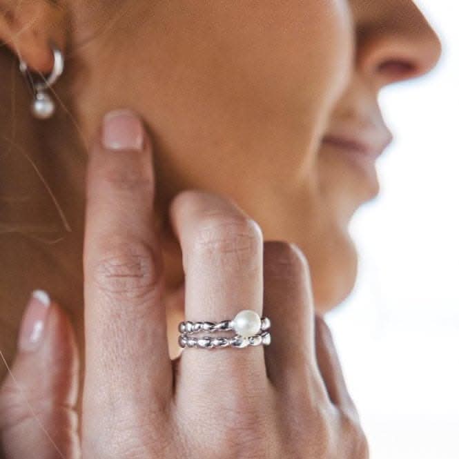 Coast Pebble Pearl Ring 10165FP