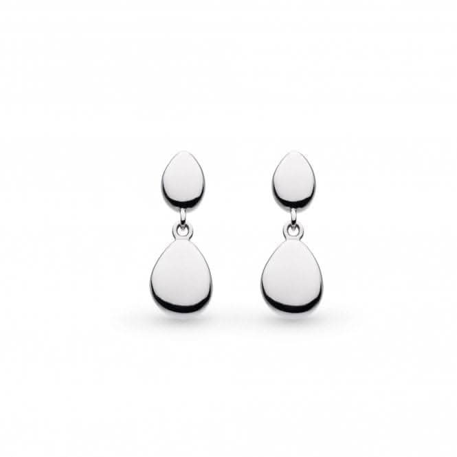 Coast Pebble Twin Droplet Drop Earrings 60186RP