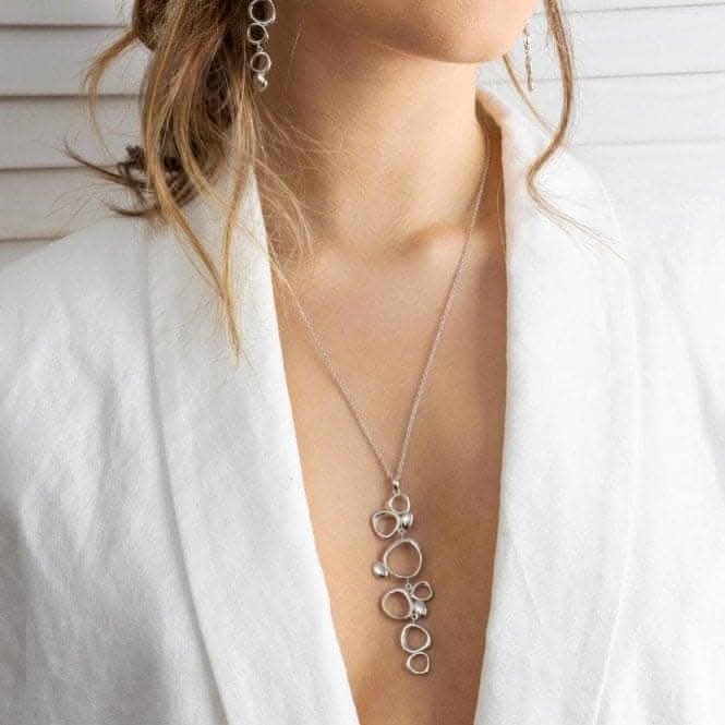 Coast Shore Cascade Sandblast 20" Necklace 90049SRP