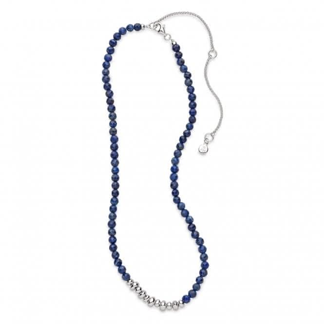 Coast Tumble Azure Gemstone Beaded Necklace 90176LP