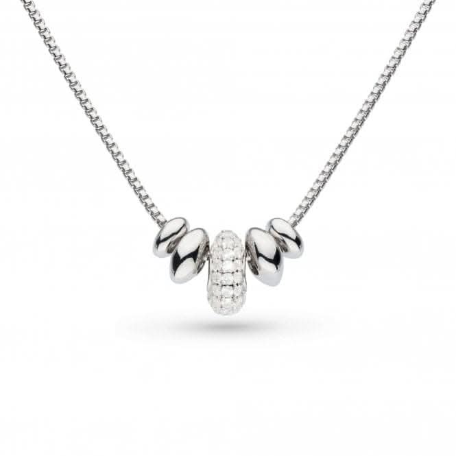 Coast Tumble Glisten Pavé Zirconia RP 18" Necklace 90161CZ