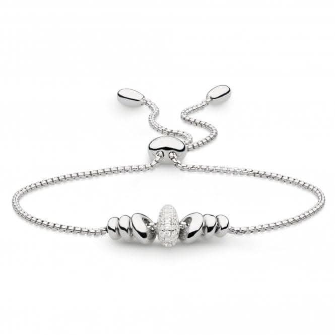 Coast Tumble Glisten Pavé Zirconia RP Toggle Bracelet 70161CZ