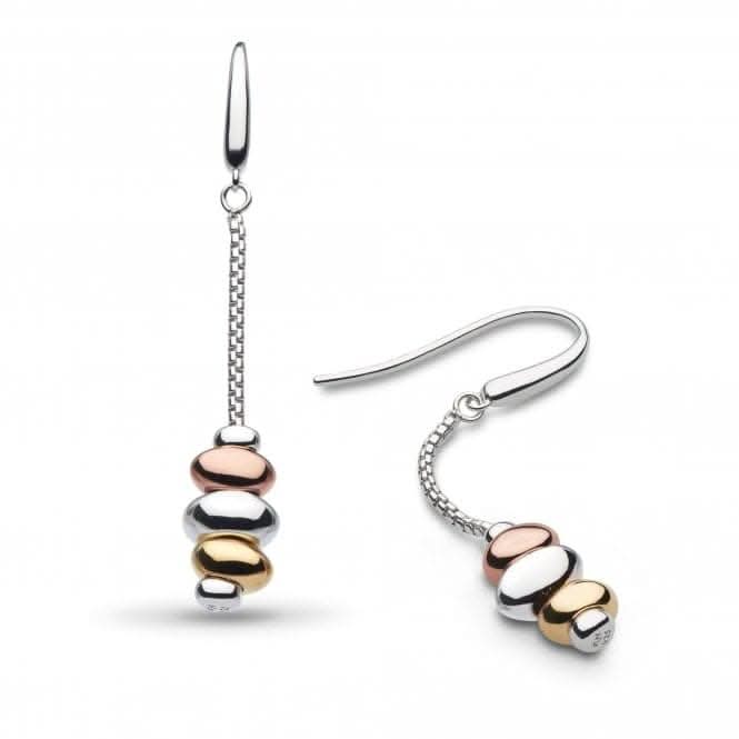 Coast Tumble Golden RP/GD/RG Drop Earrings 60194RGRP