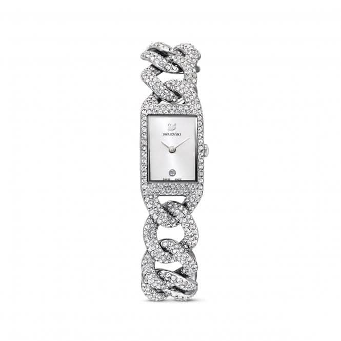 Cocktail Watch Metal Silver Tone Stainless Steel Watch 5547617