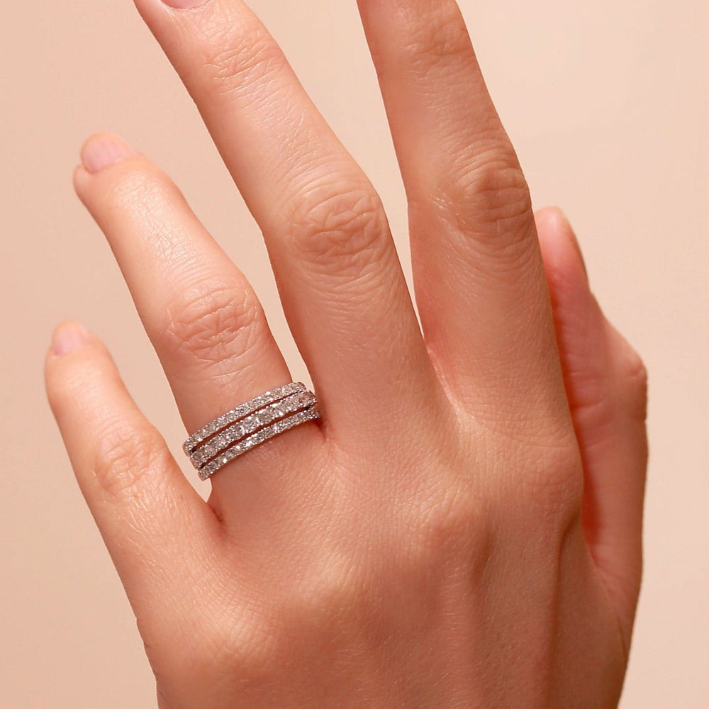 Colette | 9ct White Gold 1ct tw Lab Grown Diamond Ring