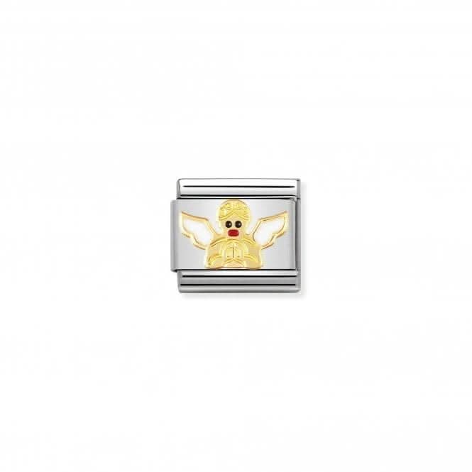 Composable Classic Christmas Gold Angel Link 030225/16