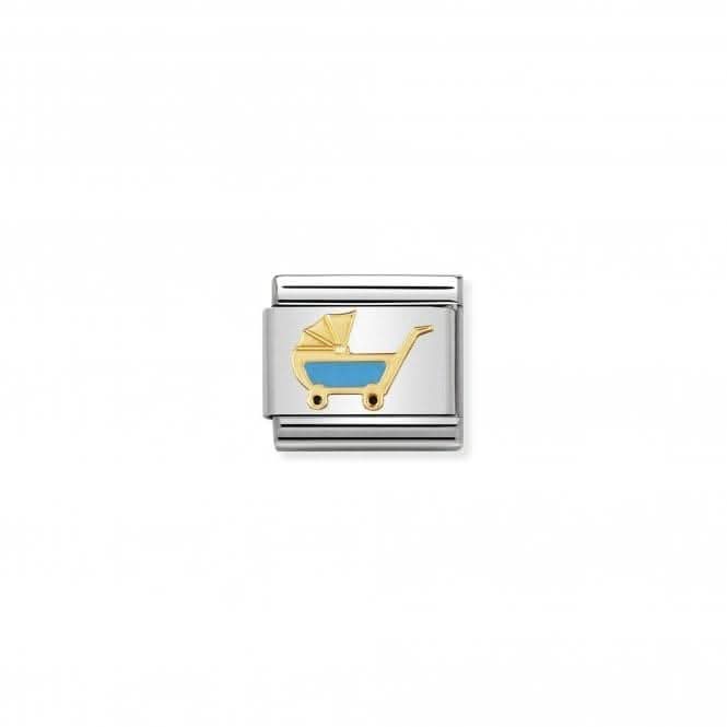 Composable Classic Daily Life Gold Blue Pram Link 030208/48
