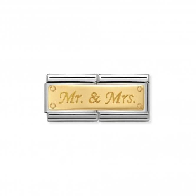 Composable Classic Gold Custom Mr Mrs Link 030710/25