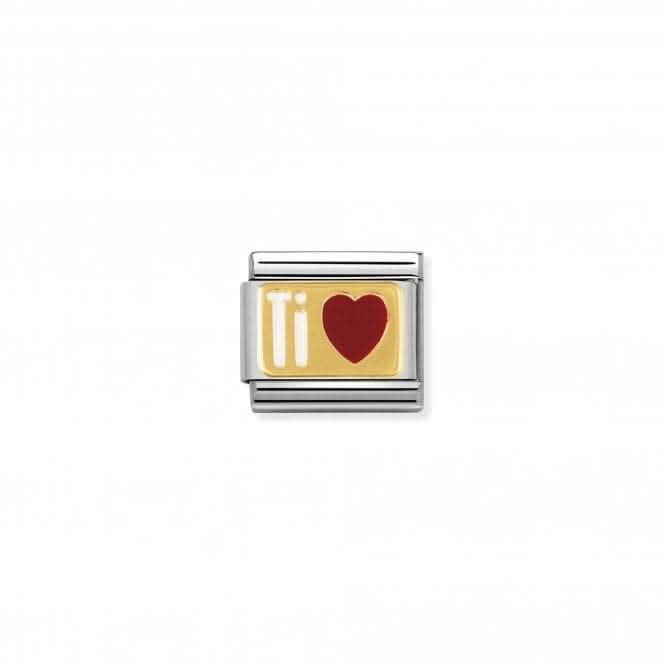 Composable Classic Gold Ti Amo White Link 030261/28