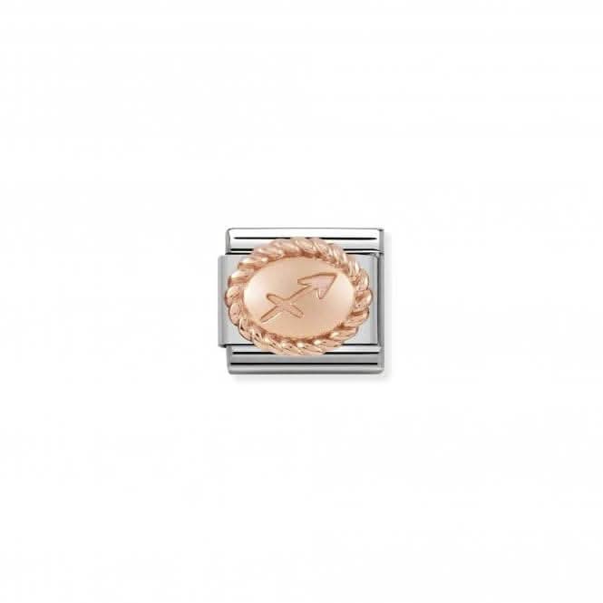 Composable Classic Oval Zodiac Gold Sagittarius Link 430109/09