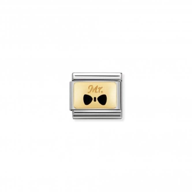 Composable Classic Plates Gold Bow Tie Mr Link 030284/25