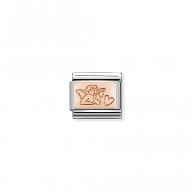 Composable Classic Rose Gold Custom Angel Of Love Link 430101/44