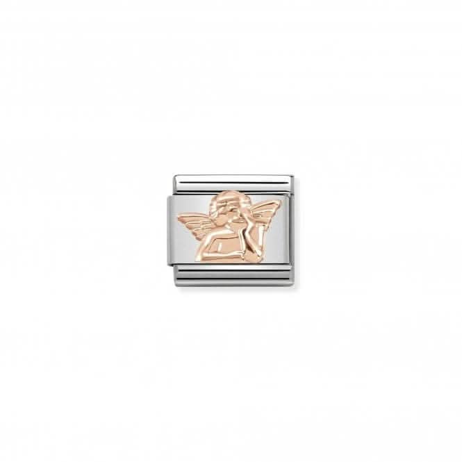 Composable Classic Stainless Steel Rose Gold Angel Dreamer Link 430106/04