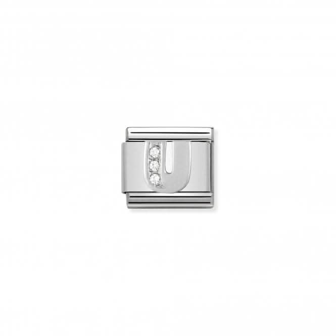 Composable Classic Zirconia Stainless U Link 330301/21