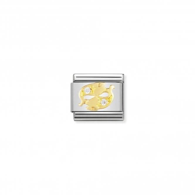 Composable Classic Zodiac Gold Zirconia Pisces Link 030302/12