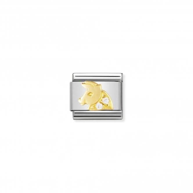 Composable Classic Zodiac Gold Zirconia Taurus Link 030302/02