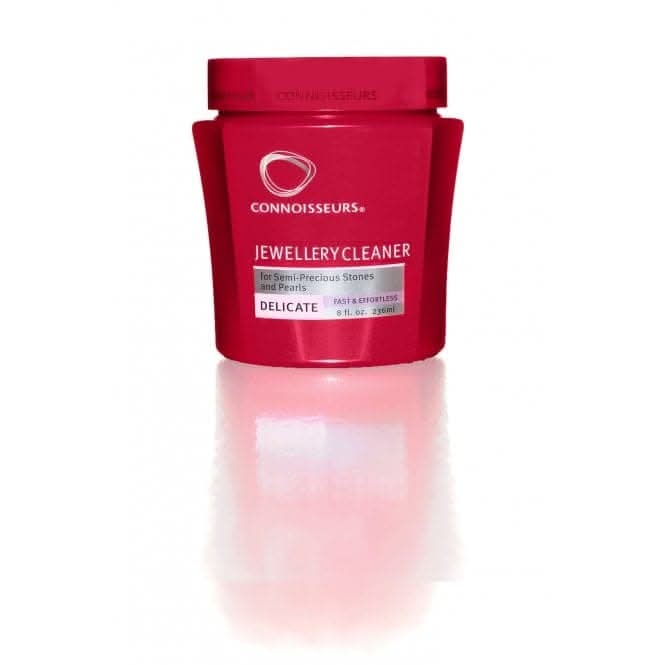 Connoisseurs Delicate Jewelry Cleaner 8 oz Bath for Semi-Precious Stones & Pearls