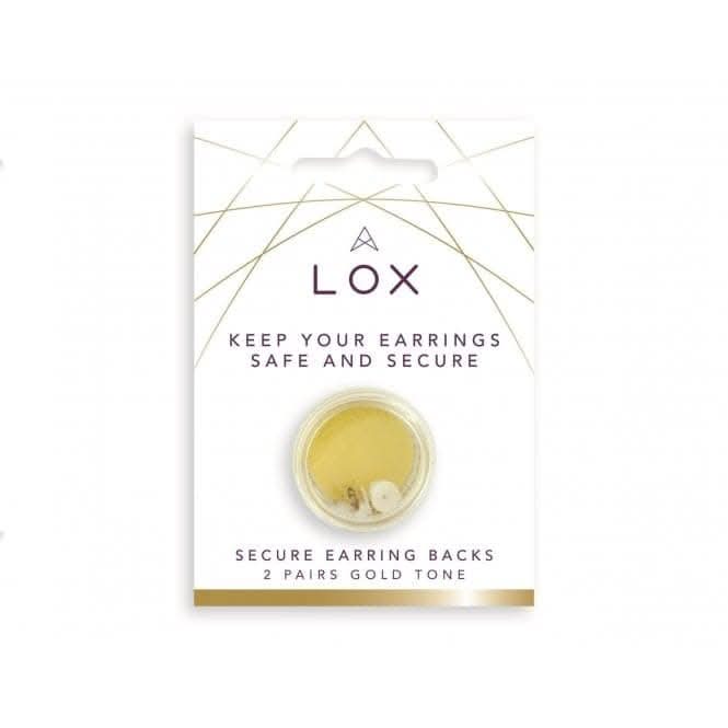 Connoisseurs Gold-tone Secure Earring Backs LOX 2GDP