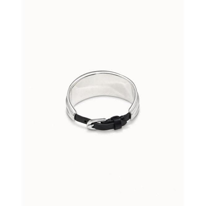 Crossed Silver Metal BraceletUNOde50PUL2252NGRMTL0M