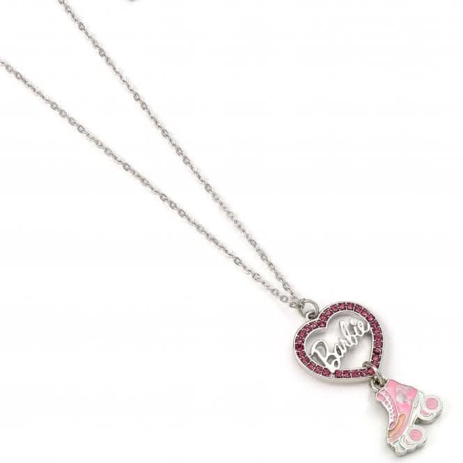 Crystal Heart Roller Skate Necklace BMN00004