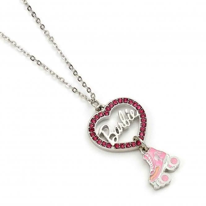 Crystal Heart Roller Skate Necklace BMN00004