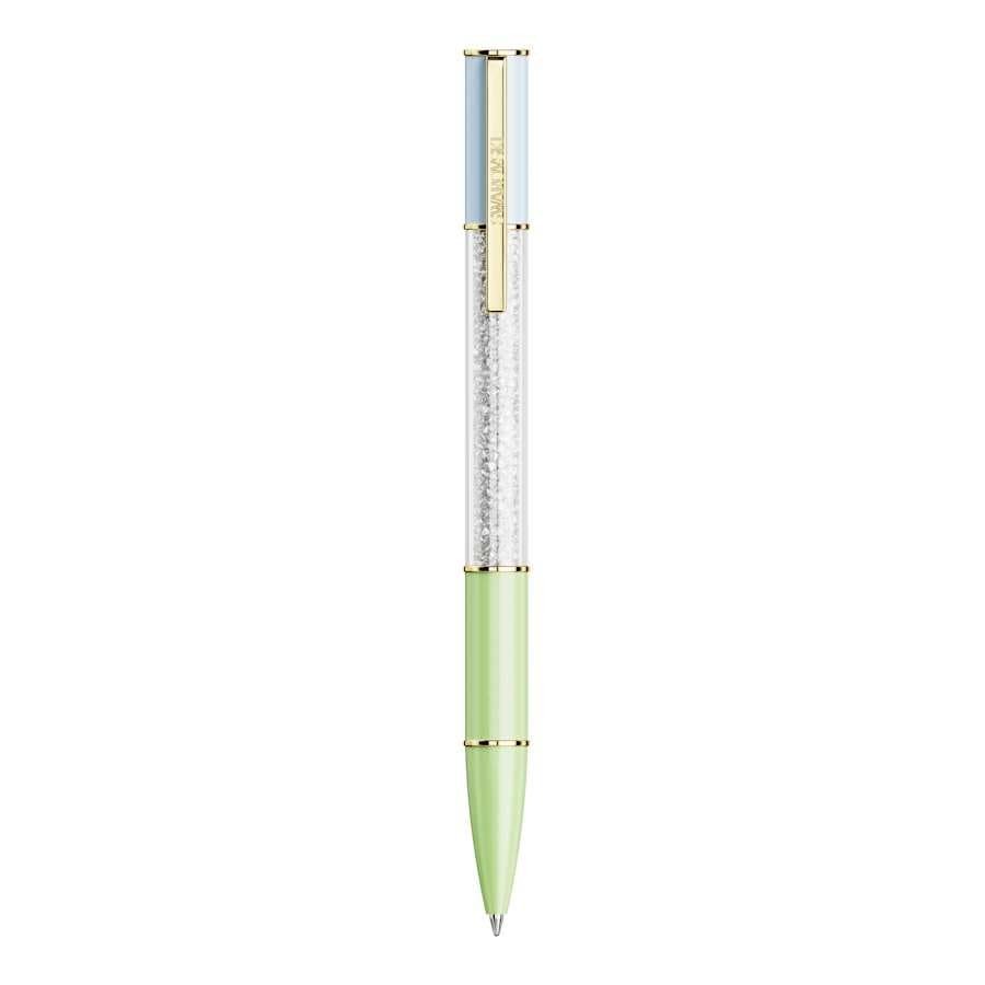 Crystalline Lustre Gold-tone Plated Green Pen 5676542