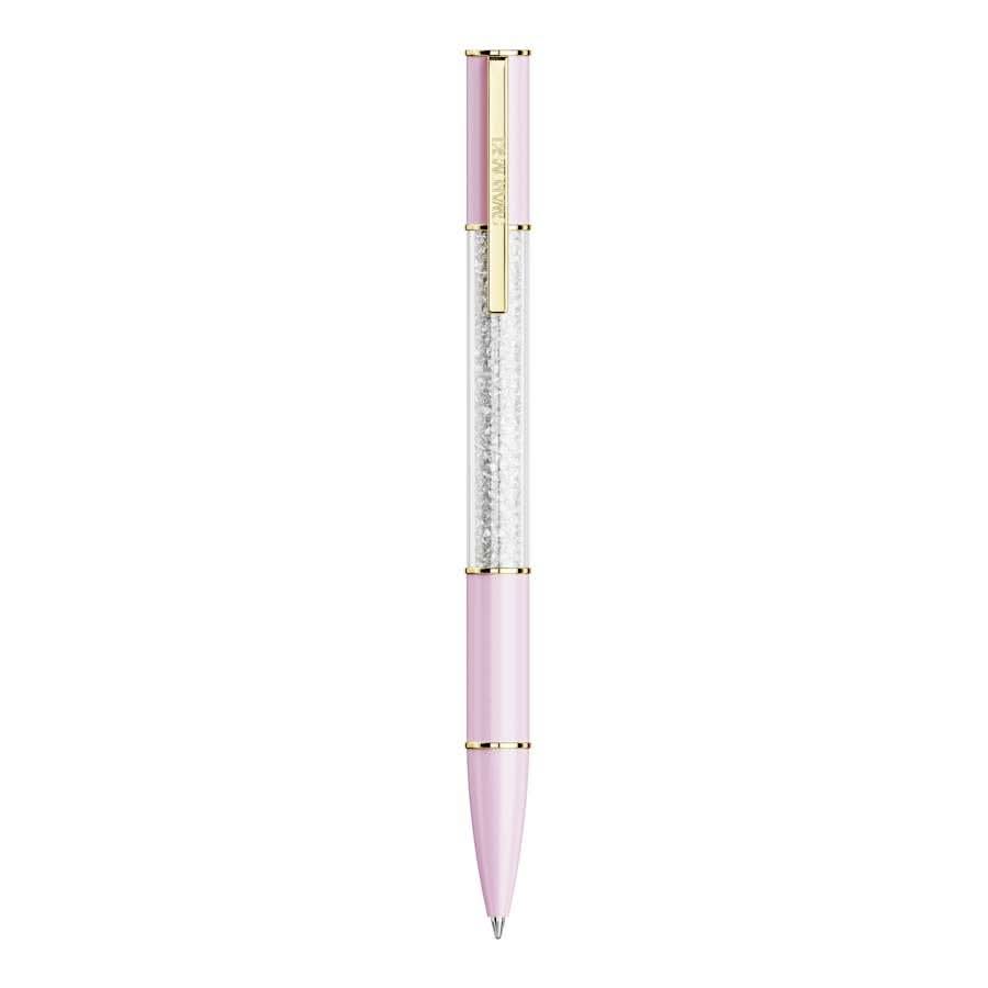 Crystalline Lustre Gold-tone Plated Pink Pen 5693725