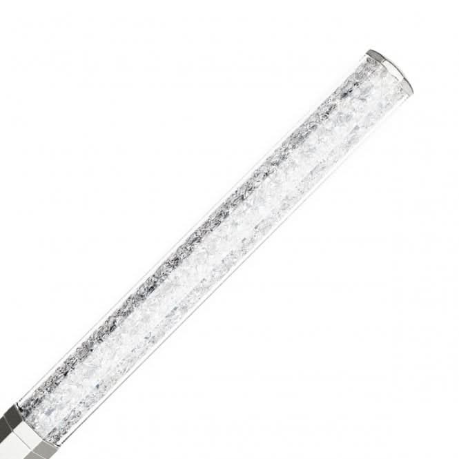 Crystalline Octagon Shape White Lacquered Ballpoint Pen 5670198