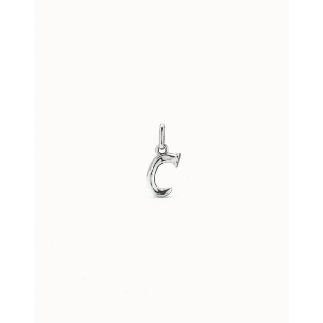 Gimme A Letter C Silver Metal Charm CHA0029MTL0000U