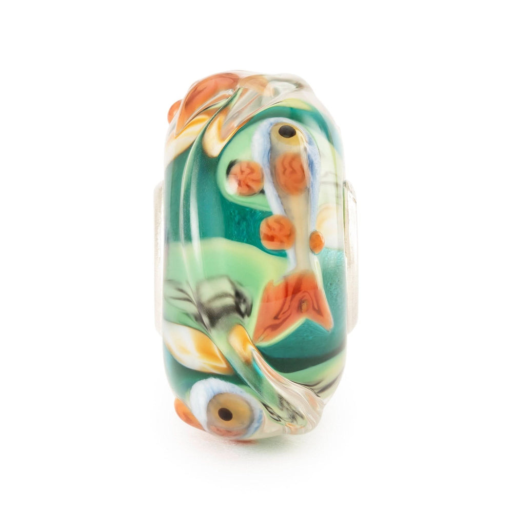 Dancing Scales  Glass Bead TGLBE-20449