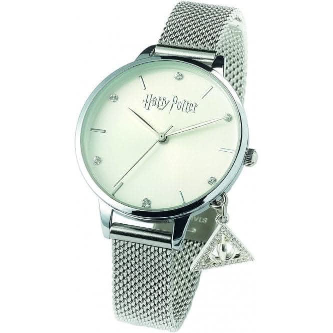 Deathly Hallows charm watch with Crystal Elements
