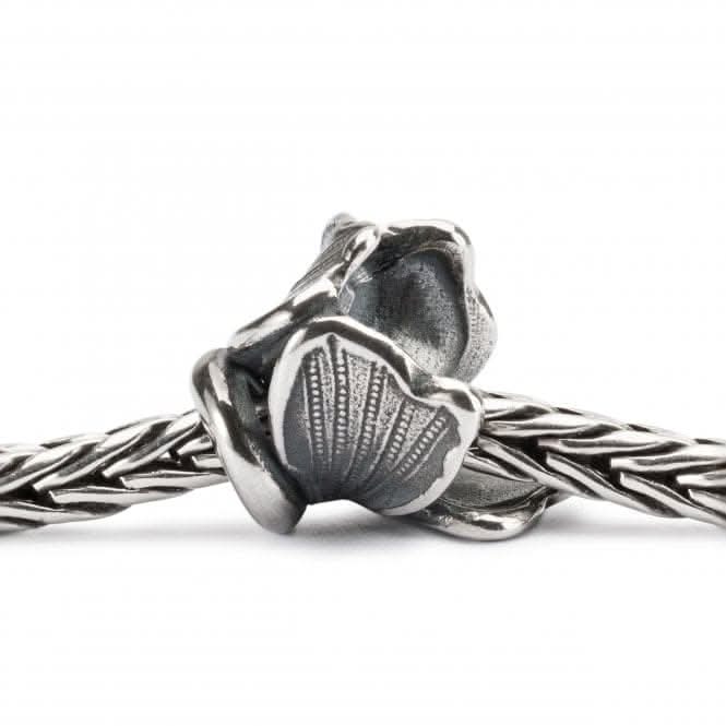 Delicate Flower Sterling Silver Bead TAGBE-10249