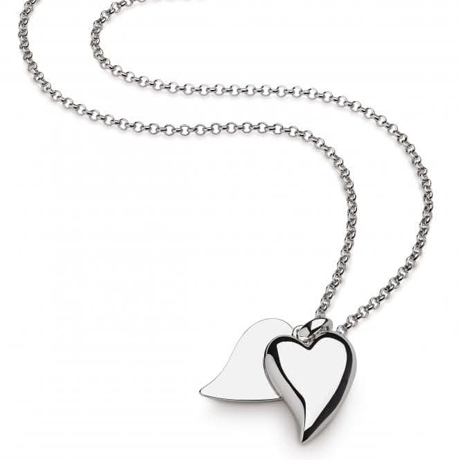 Desire Love Duet Large Heart 24" Necklace 90508RP
