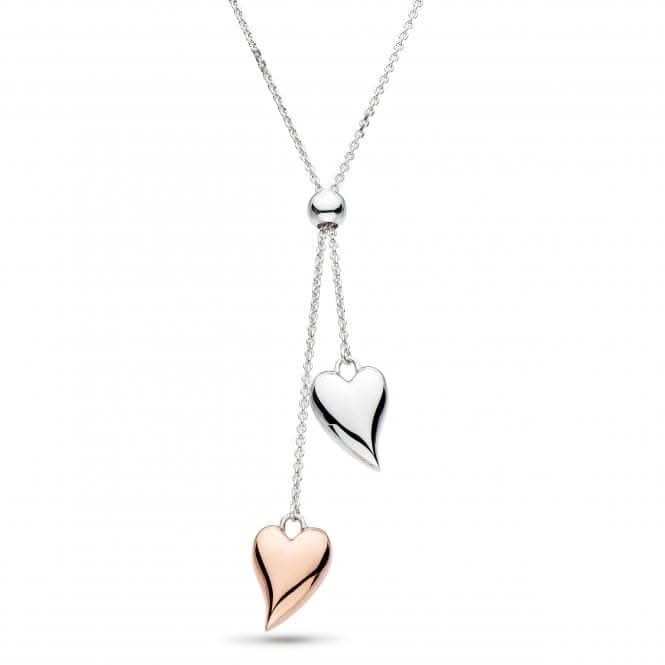 Desire Lust Blush Lariat Heart 22" Necklace 90504RRP