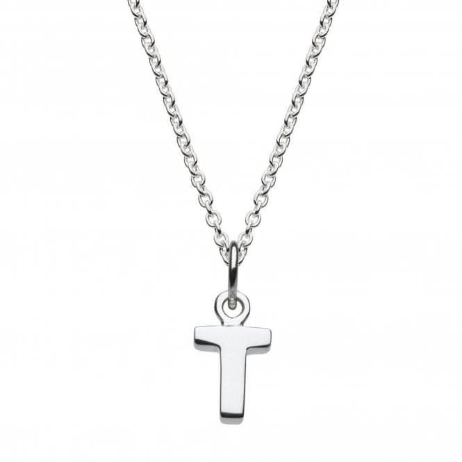 Dew Sterling Silver Dinky T Initial Pendant 9092HPTDew9092HPT027