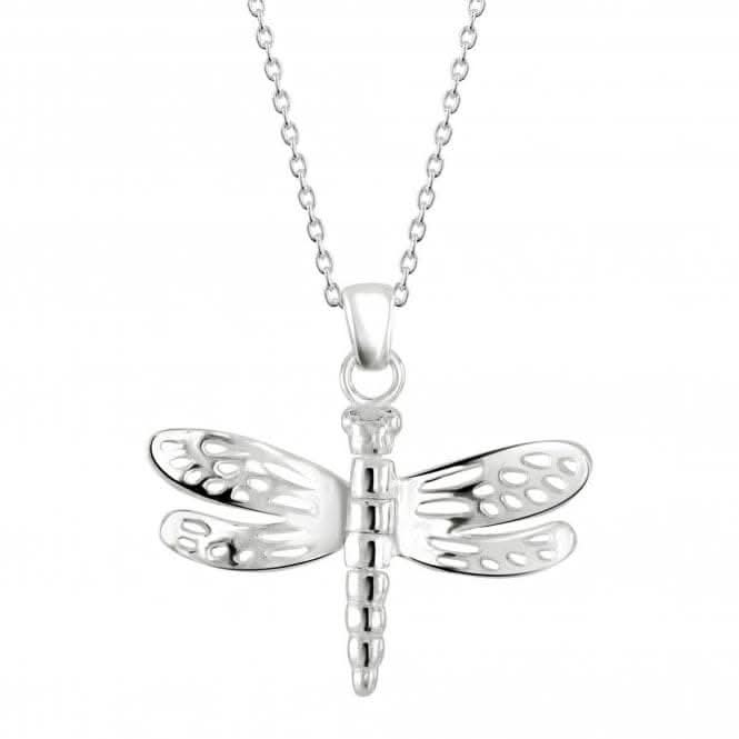 Dew Sterling Silver Dragonfly moveable wings Pendant 98081HP028