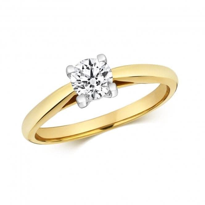 Diamond 4 Claw Solitare Ring RDQ221Gemstones JewelleryRDQ221/J