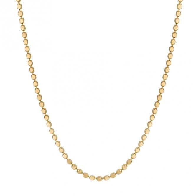 Diamond Cut Chain 9ct Yellow Gold Necklace GN388