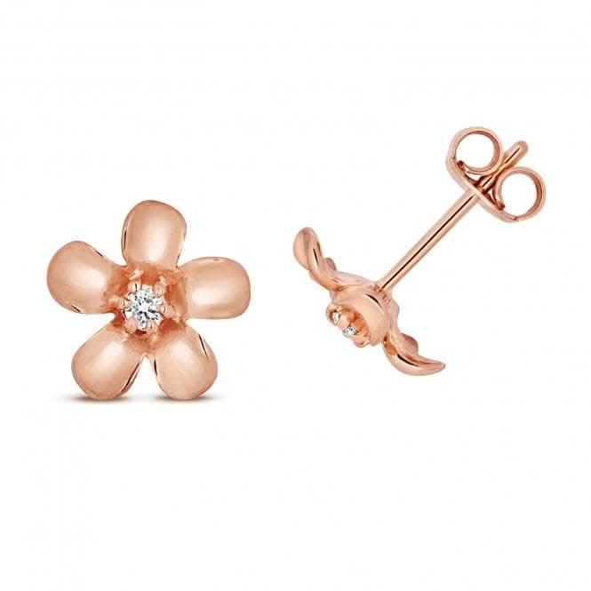 Diamond Daisy Earrings ED329R