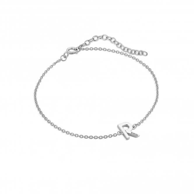 Diamond Letter R Bracelet DL629