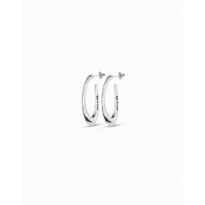 Do You Orbit? Silver Metal Earrings PEN0433MTL0000U