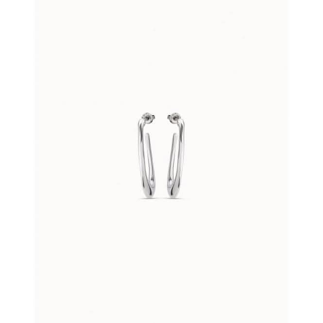 Do You Orbit? Silver Metal Earrings PEN0433MTL0000U