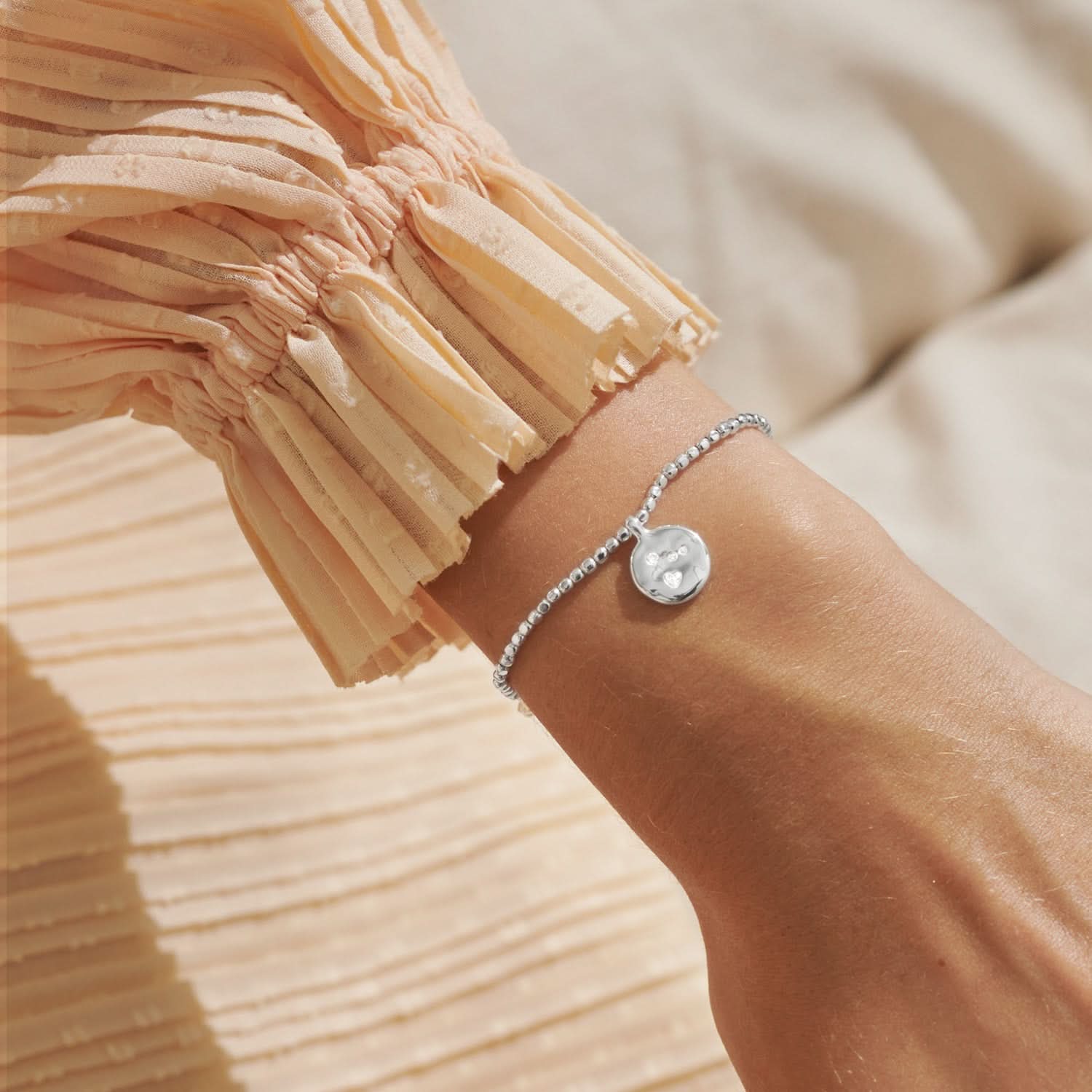 Dolce Vita You Are So Loved Silver Plated Bracelet 8500Joma Jewellery8500