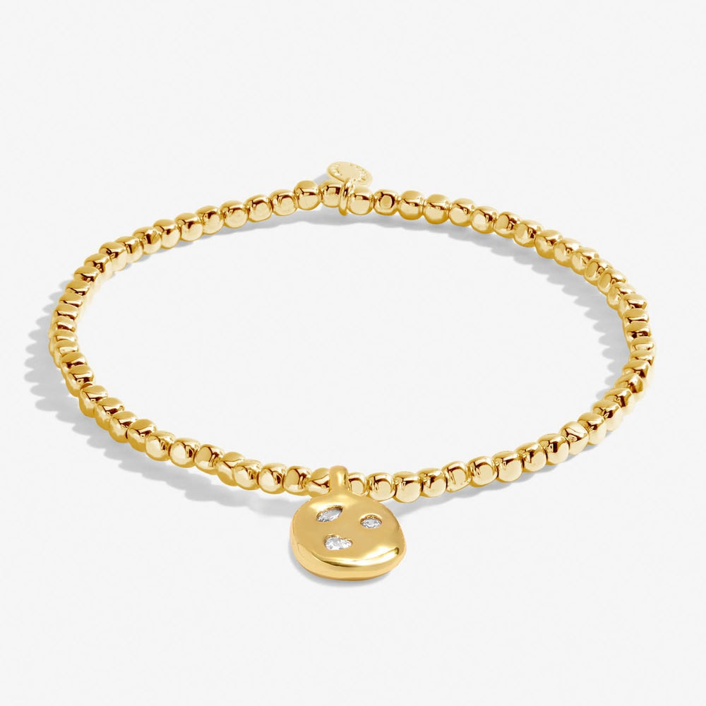 Dolce Vita You Make My Heart Smile Gold Plated Bracelet 8498