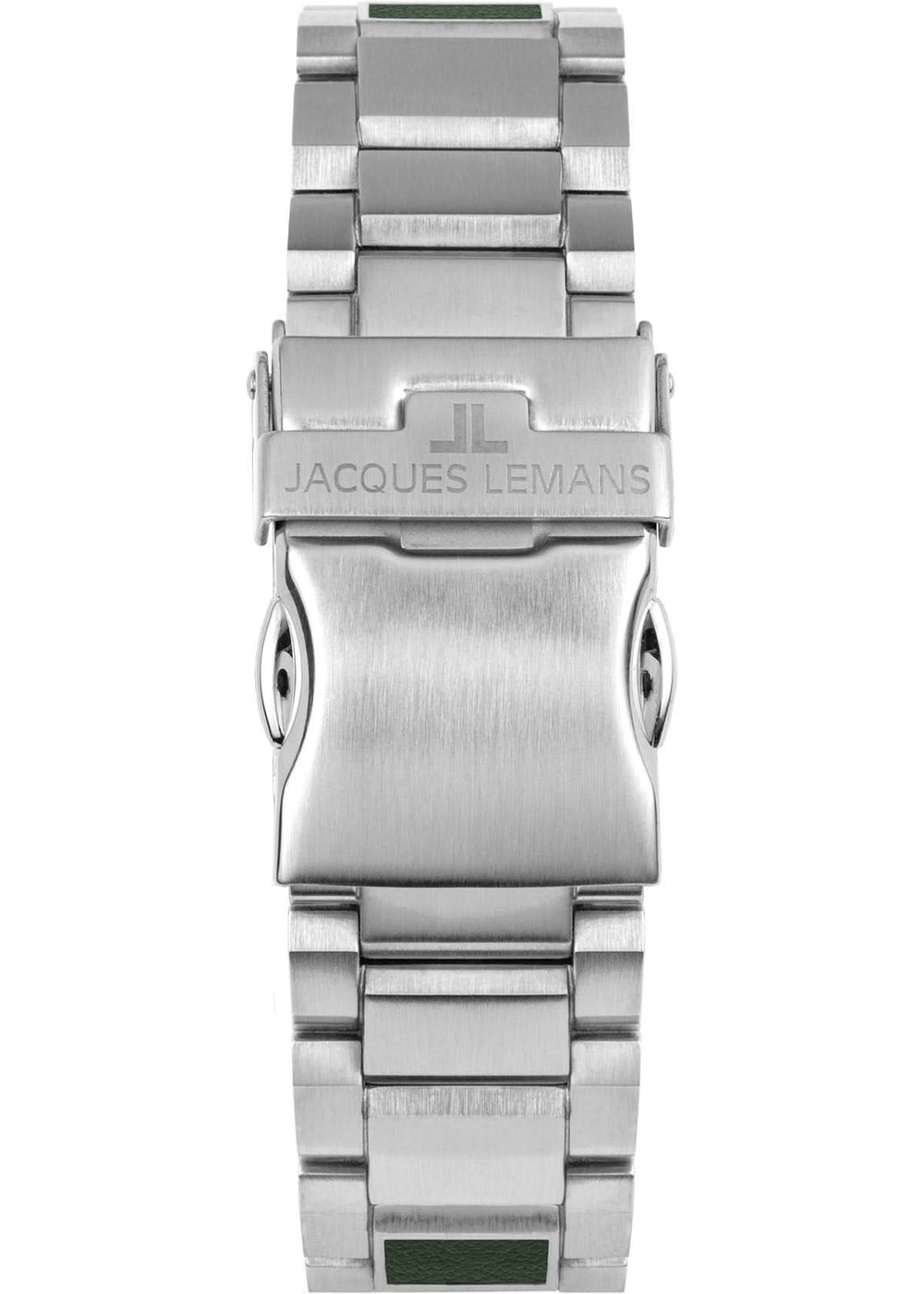 Eco Power Solar Stainless Steel Green Vegan Men's Bracelet Watch