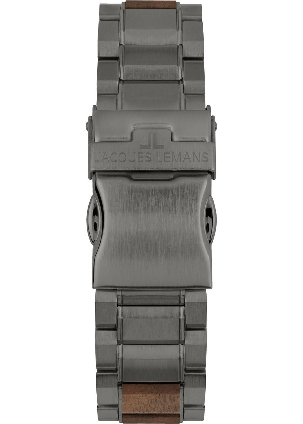 Eco Power Solar Wood Chronograph Grey Men's Bracelet Watch